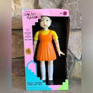 Squid Game 15” doll Red Light Green Light 
New without remote